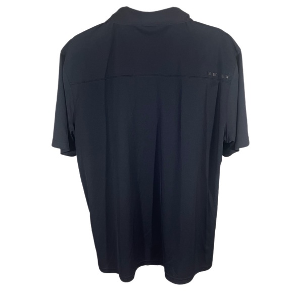 Oakley Men's Polo Shirt, Dark Blue, Striped Design, Size XXL, Regular Fit - Picture 3 of 8